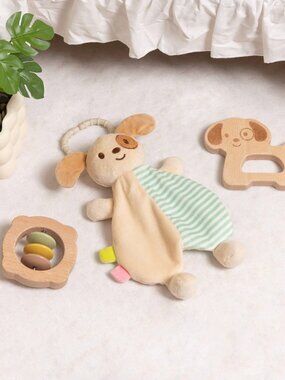 Montessori Wooden Shape Sorter Baby Toy, Eco-Friendly Learning Set